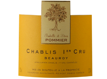 Domaine Isabelle et Denis Pommier - Chablis 1er Cru - Beauroy - Blanc - 2011