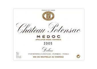 Château Potensac - Médoc - Rouge 2005