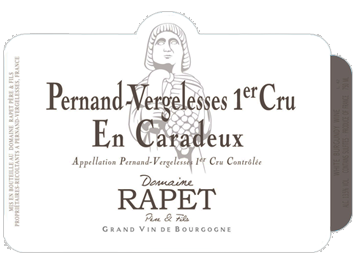 Domaine Rapet Père et Fils - Pernand-Vergelesses 1er cru - En Caradeux - Blanc - 2014