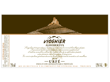 Cave Réal - IGP Urfé - Viognier Aldebertus - Blanc - 2016