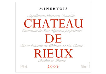 Château de Rieux - Minervois - Rouge 2009