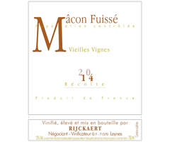 Rijckaert - Mâcon-Fuissé  - Vieilles Vignes - Blanc - 2014