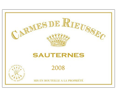 Château Rieussec - Sauternes - Les Carmes de Rieussec - Blanc - 2008