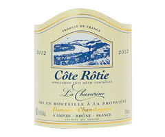 Domaine Chambeyron - Côte-Rôtie - La Chavarine - Rouge - 2012