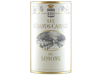 Château Simone - IGP Pays des Bouches-du-Rhône - Les Grands Carmes - Blanc - 2017