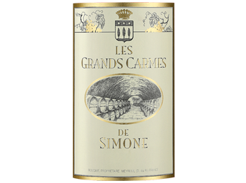 Château Simone - IGP Pays des Bouches-du-Rhône - Les Grands Carmes - Rouge - 2019