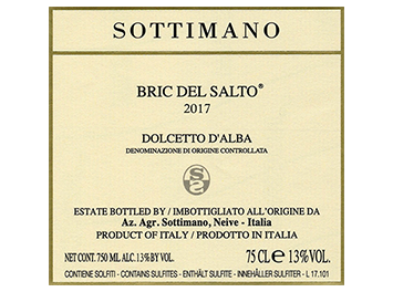 Sottimano - Dolcetto d'Alba - Bric del Salto - Rouge - 2017