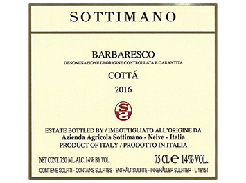 Sottimano - Barbaresco - Cotta - Rouge - 2016