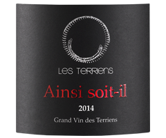 Les Terriens - Côtes du Rhône - Ainsi soit-il - Rouge - 2014