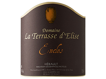 Domaine La Terrasse d'Elise - IGP Pays d'Hérault - Enclos - Rouge - 2017