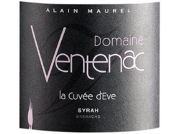 Domaine Ventenac - IGP Pays d'Oc - La Cuvée d'Eve - Rouge - 2014