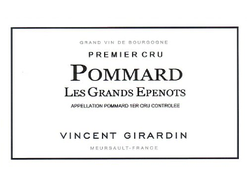 Vincent Girardin - Pommard 1er Cru - Les Grands Epenots - Rouge - 2012