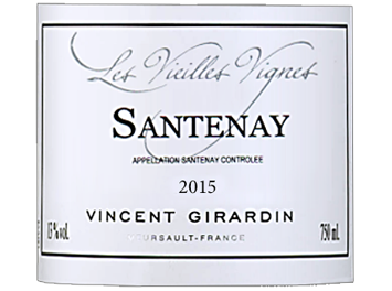 Vincent Girardin - Santenay - Vieilles Vignes - Rouge - 2015