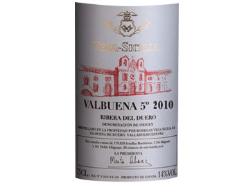 Vega Sicilia - Ribera del Duero - Valbuena 5 año - Rouge - 2010