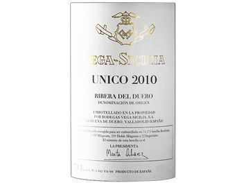 Vega Sicilia - Ribera del Duero - Unico - Rouge - 2010