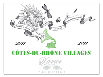 Xavier Vins - Côtes-du-Rhône Villages - Rouge - 2011